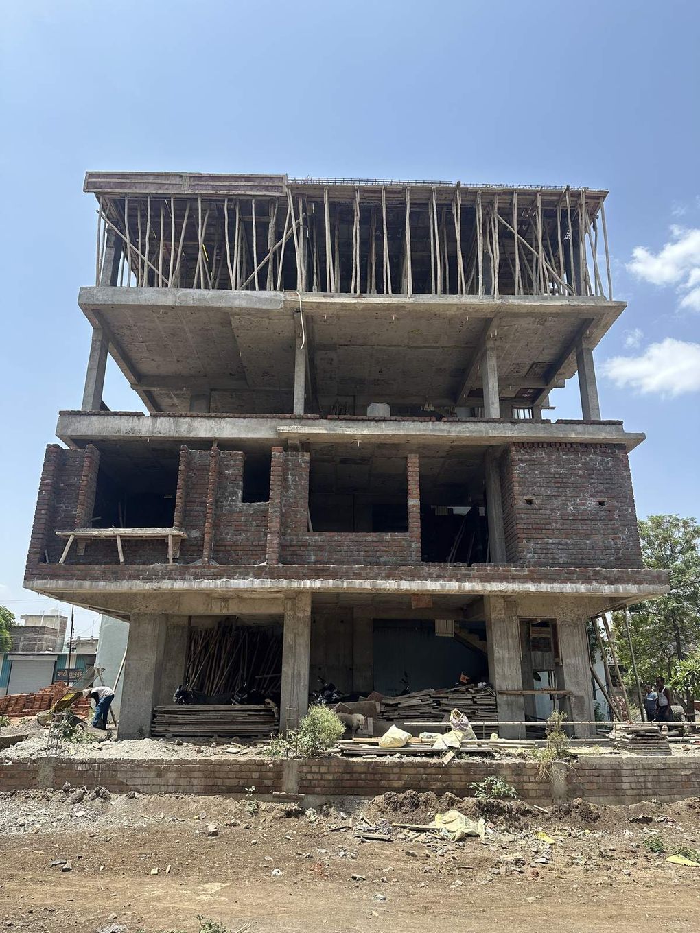 Chaudhari Apartments - construction progress