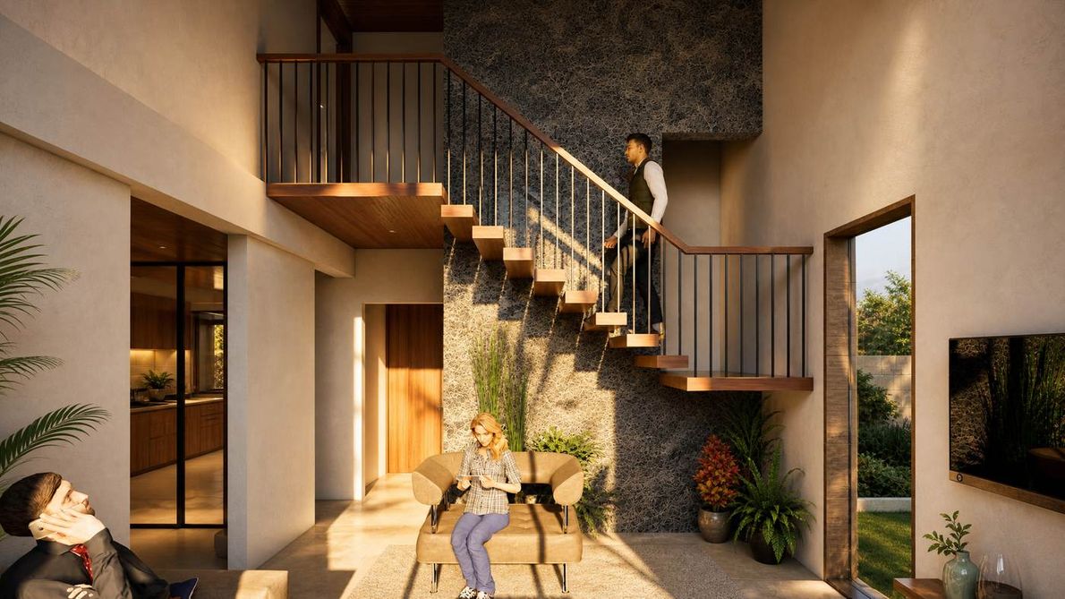 Mantri's Farm House - dining corridor