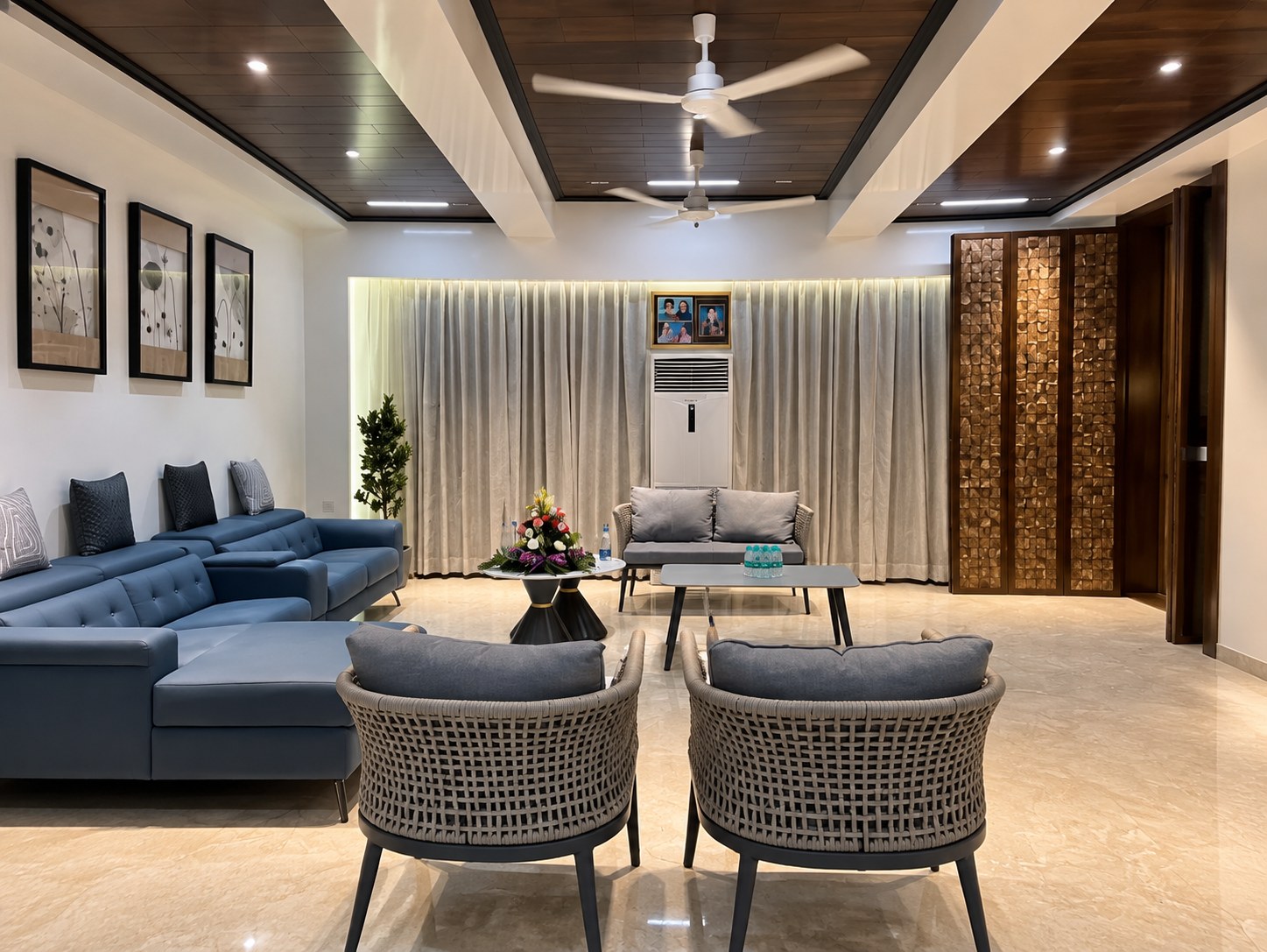Joshi House - living room