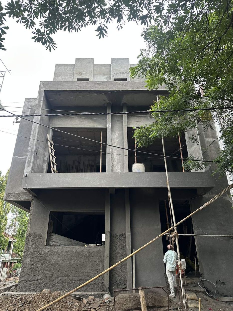 Rane's House - bare structural frame