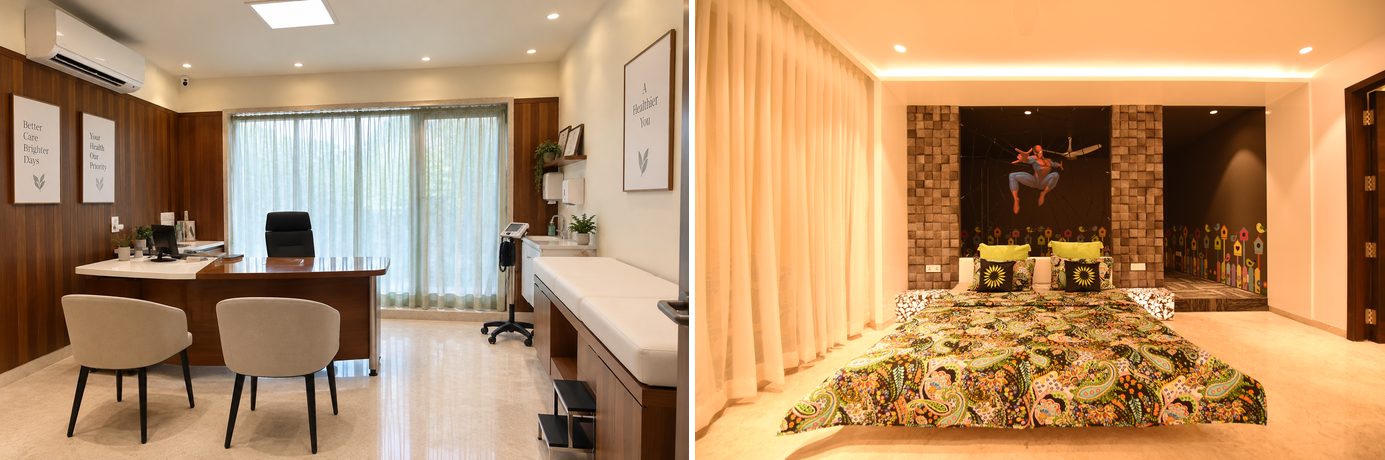 Ruby House family clinic and Spider-Man themed kids room